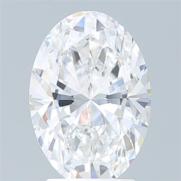 3.05 ct. oval Lab Grown Diamond front image