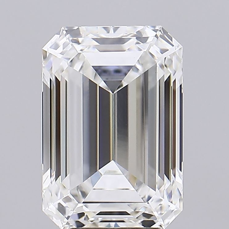 5.04 ct. emerald Lab Grown Diamond front image