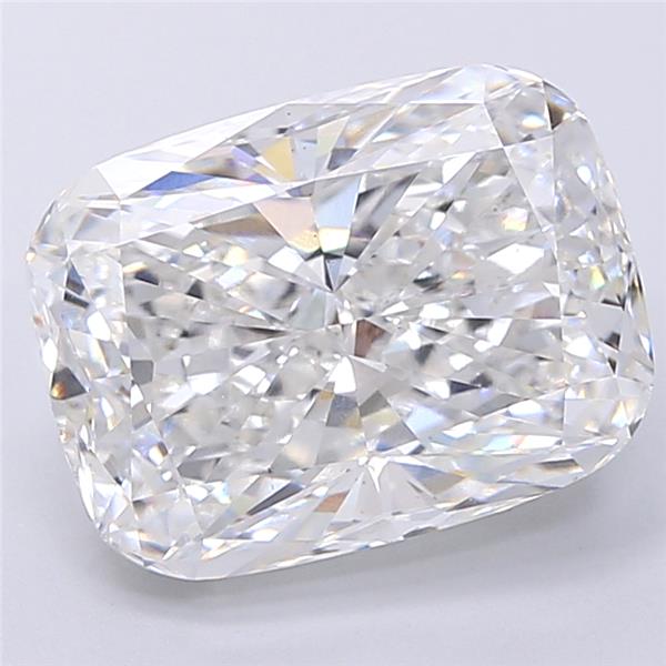 5.81 ct. cushion Lab Grown Diamond front image