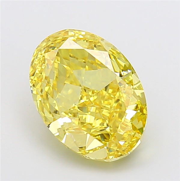 5.02 ct. oval Lab Grown Diamond front image