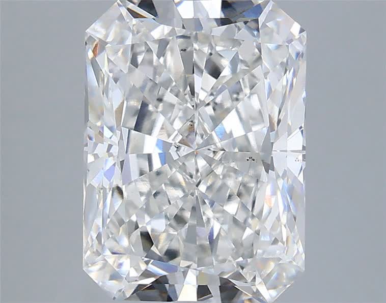 3.08 carat f VS2 EX Cut IGI radiant diamond