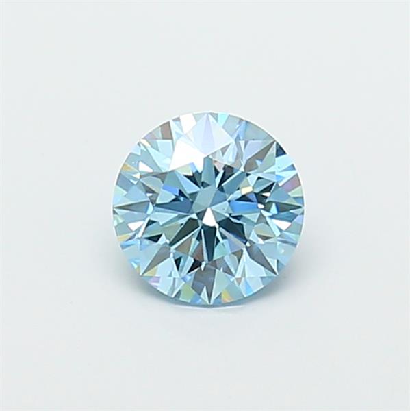 1.1 carat fancy vivid  blue VS1 ID Cut IGI round diamond