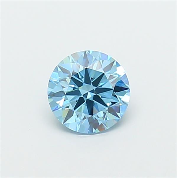 1.1 carat fancy vivid  blue VVS2 ID Cut IGI round diamond