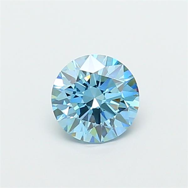 1.09 carat fancy vivid  blue VS1 ID Cut IGI round diamond