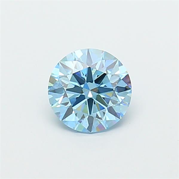 1.1 carat fancy vivid  blue VS1 ID Cut IGI round diamond