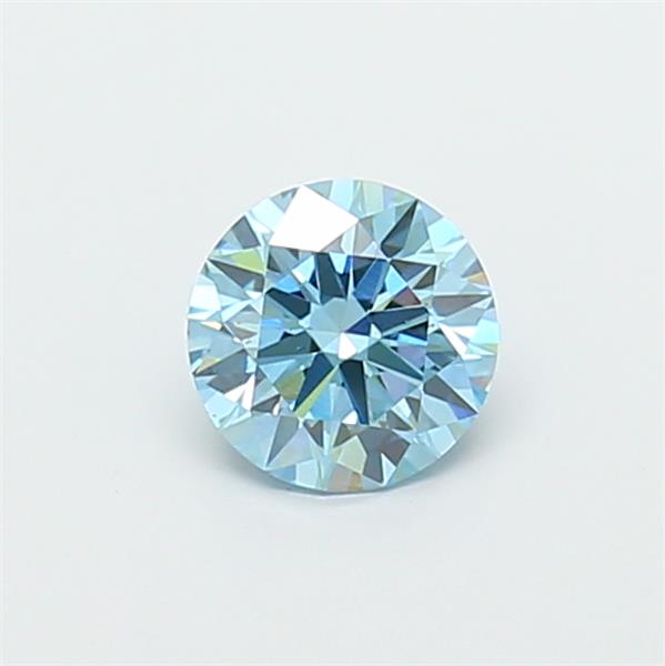 1.1 carat fancy vivid  blue VS2 ID Cut IGI round diamond