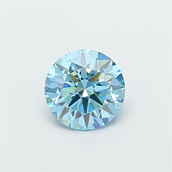 1.1 carat fancy vivid  blue VS1 ID Cut IGI round diamond