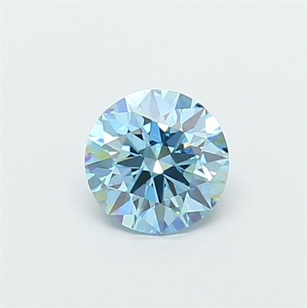 1.09 carat fancy vivid  blue VS1 ID Cut IGI round diamond