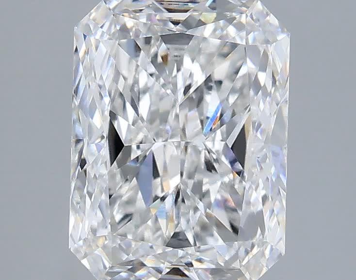 2.01 carat e VVS2 EX Cut IGI radiant diamond