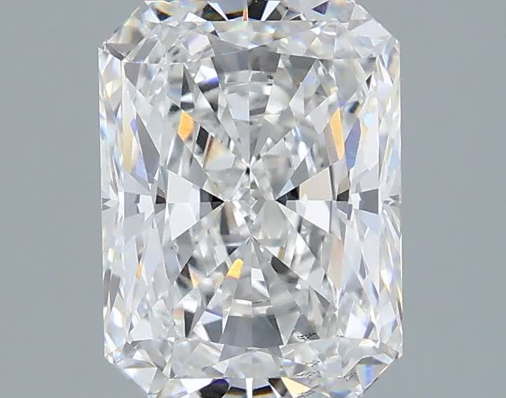 2.1 carat e VS2 EX Cut IGI radiant diamond