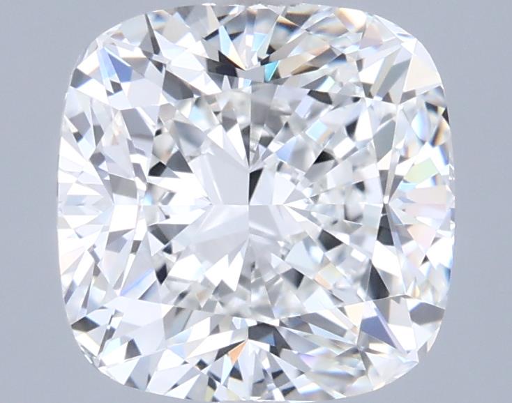 2.28 carat f VVS1 EX Cut IGI cushion diamond