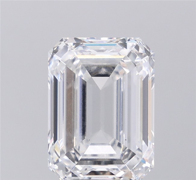5.36 ct. emerald Lab Grown Diamond front image