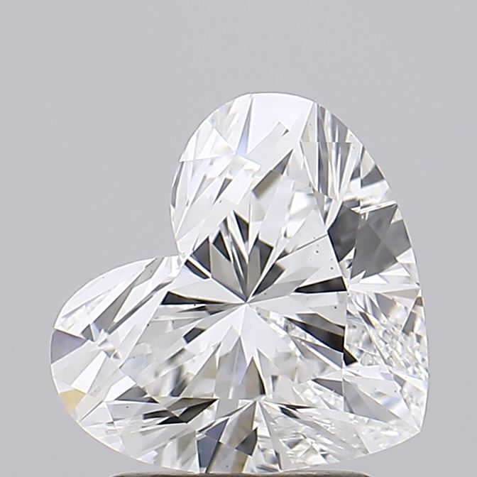 2.02 carat e VS2 EX Cut IGI heart diamond