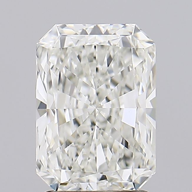 2.09 carat f VVS2 EX Cut IGI radiant diamond