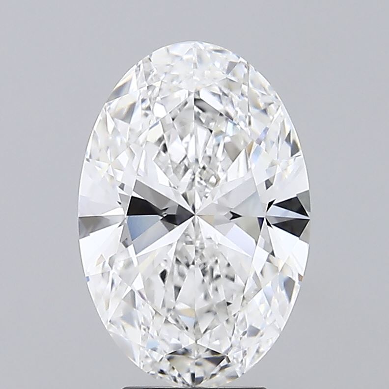 5.00 ct. oval Lab Grown Diamond front image