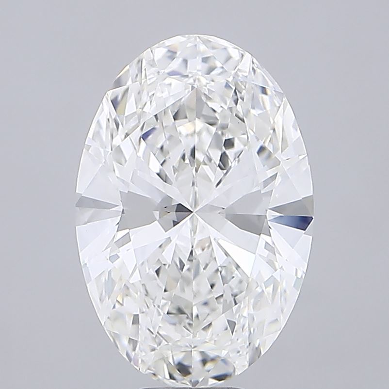 12.00 ct. oval Lab Grown Diamond front image