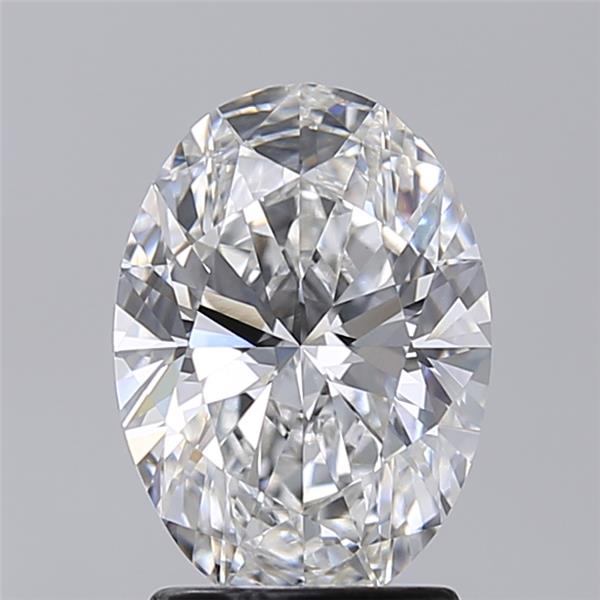 2.02 ct. oval Lab Grown Diamond front image