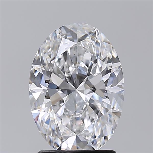 2.02 ct. oval Lab Grown Diamond front image