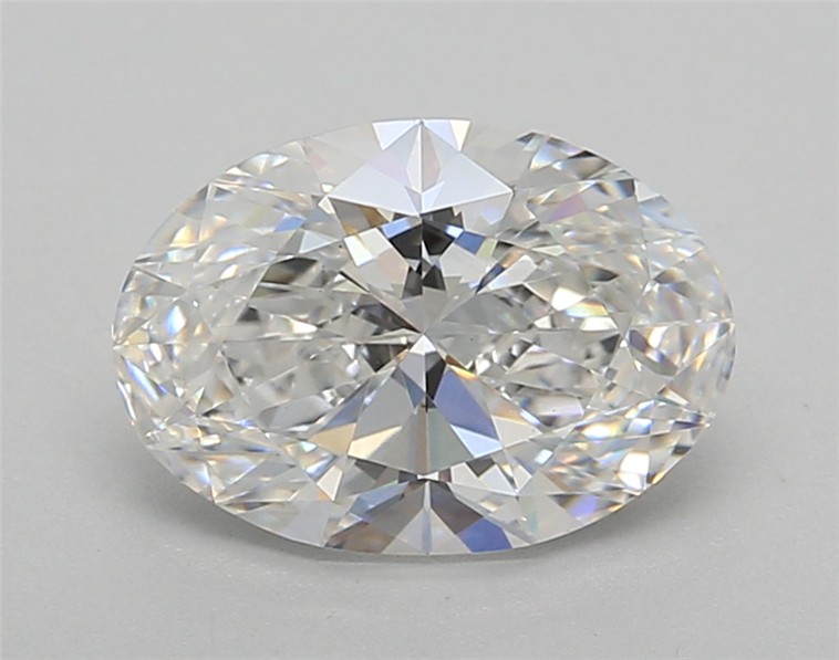 2.01 ct. oval Lab Grown Diamond front image