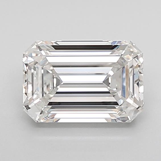 1.02 carat f IF EX Cut IGI emerald diamond