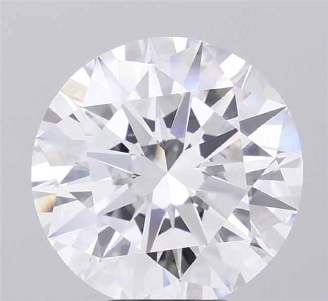 5.55 ct. round Lab Grown Diamond front image