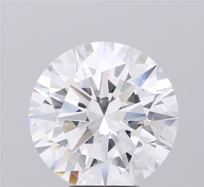 5.34 ct. round Lab Grown Diamond front image