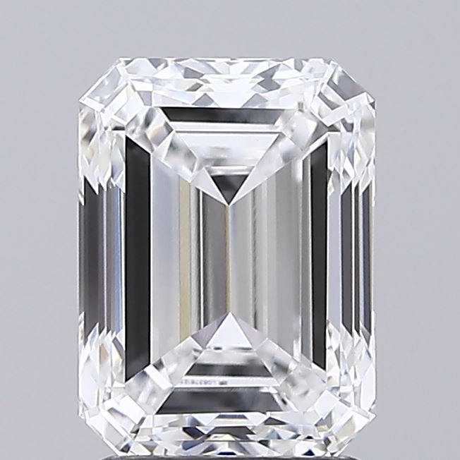 2.50 ct. emerald Lab Grown Diamond front image