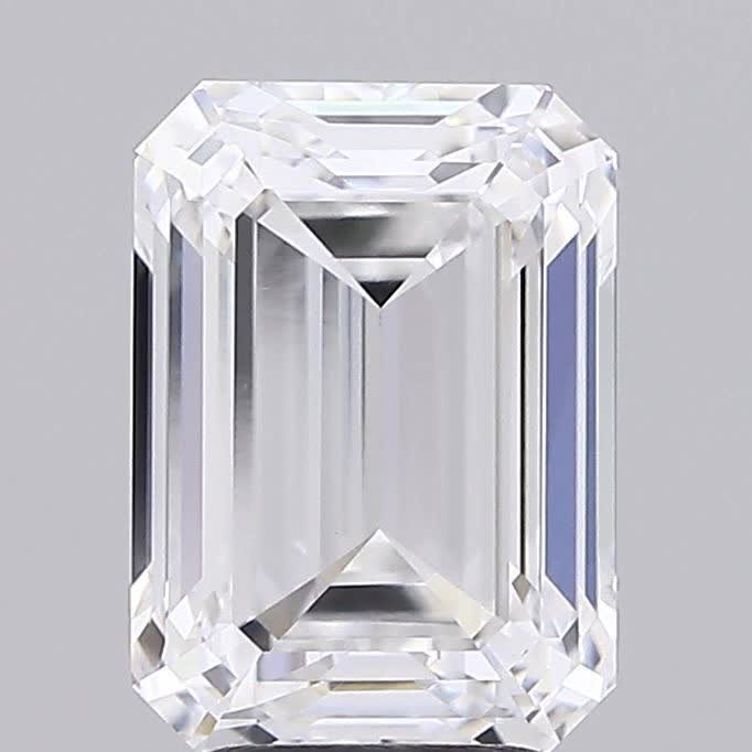 3.01 ct. emerald Lab Grown Diamond front image