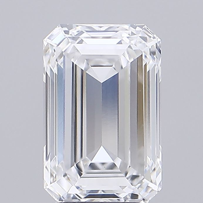 2.72 ct. emerald Lab Grown Diamond front image