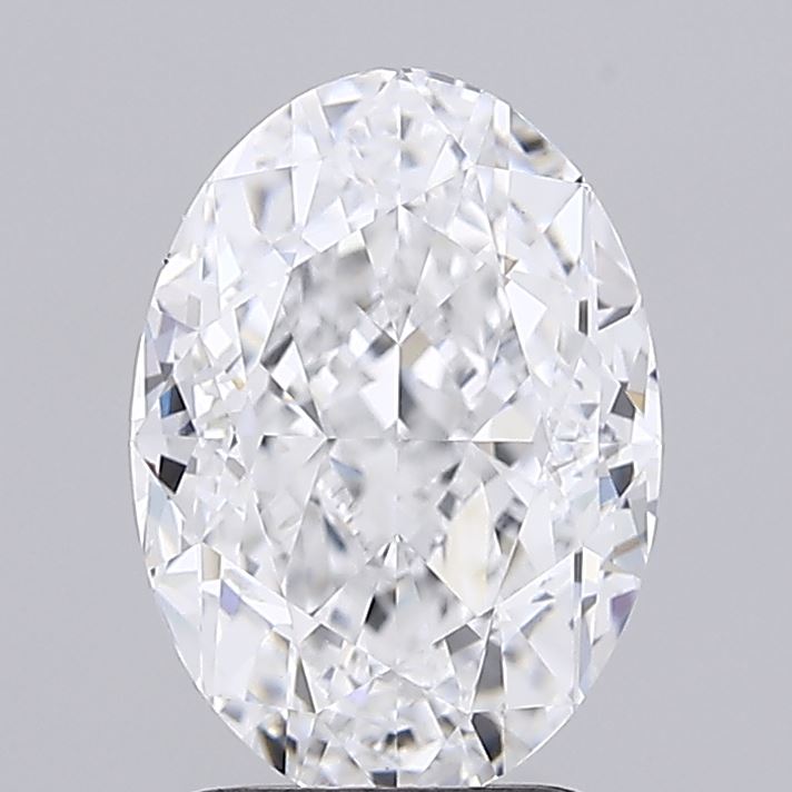 3.05 ct. oval Lab Grown Diamond front image