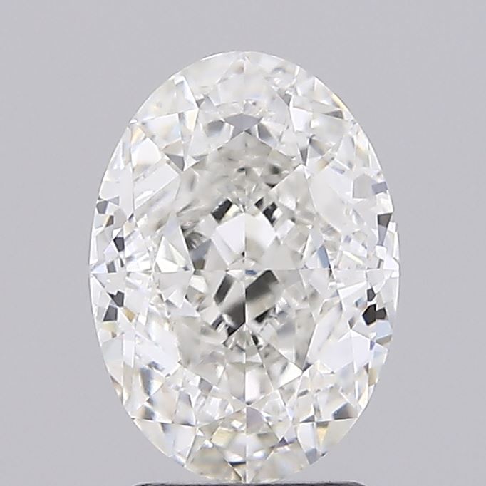 3.02 ct. oval Lab Grown Diamond front image
