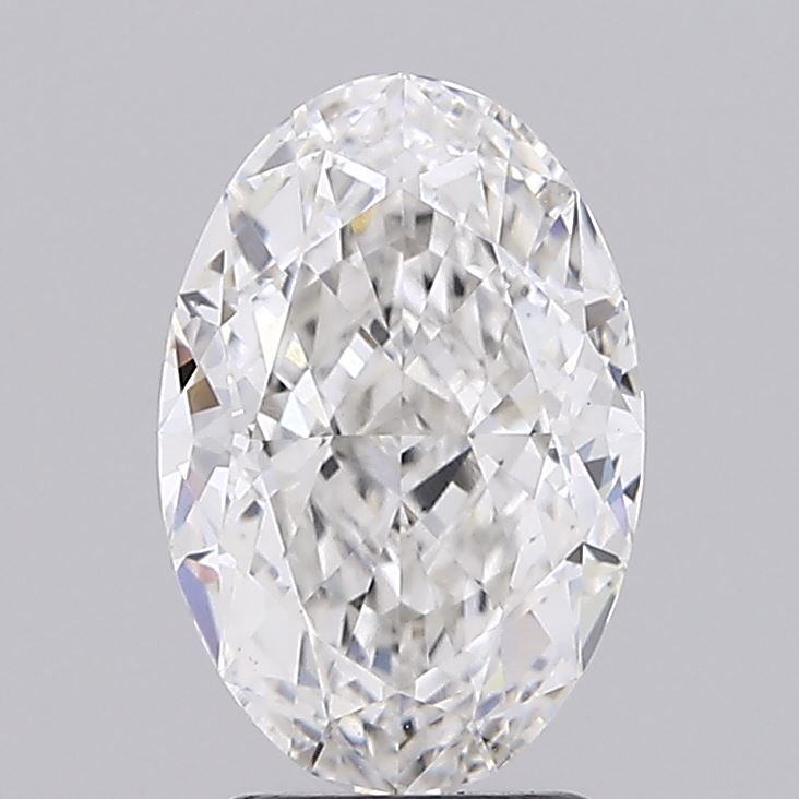 3.03 ct. oval Lab Grown Diamond front image