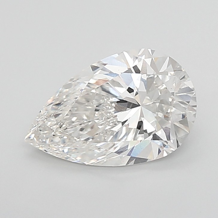 3.01 carat f VVS2 EX Cut IGI pear diamond