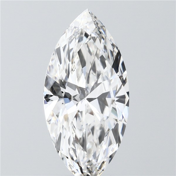 2.02 carat f VVS2 EX Cut IGI marquise diamond