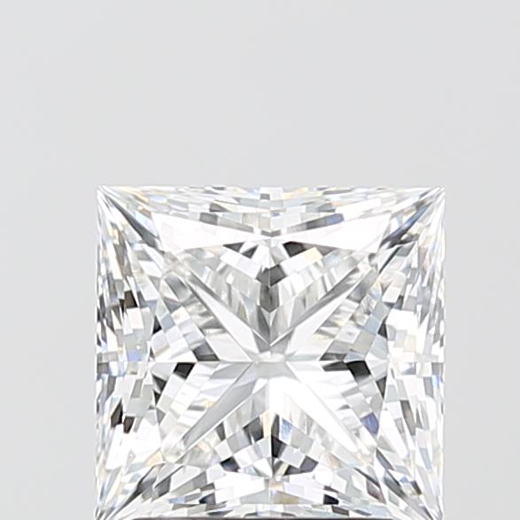 2.1 carat e VVS2 EX Cut IGI princess diamond