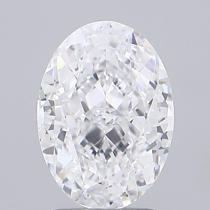 3 carat d VVS2 EX Cut IGI oval diamond
