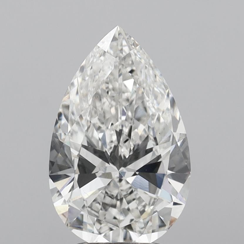 3.15 carat f VS1 EX Cut IGI pear diamond