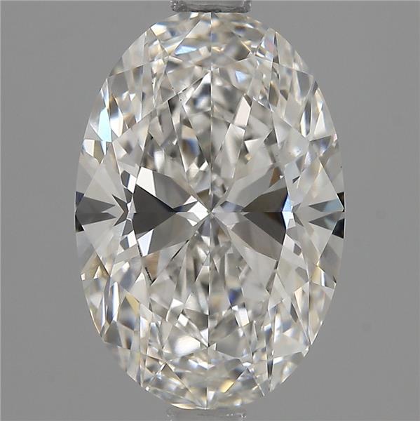 2.54 carat f VS1 EX Cut IGI oval diamond