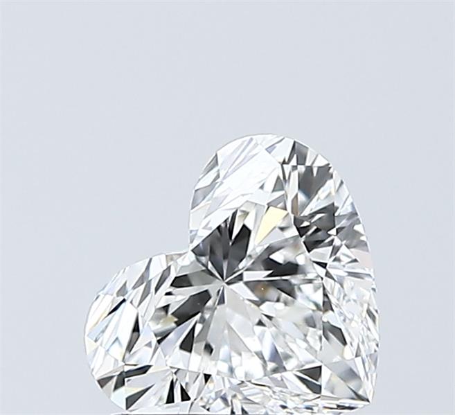 1.07 carat e VVS1 EX Cut IGI heart diamond